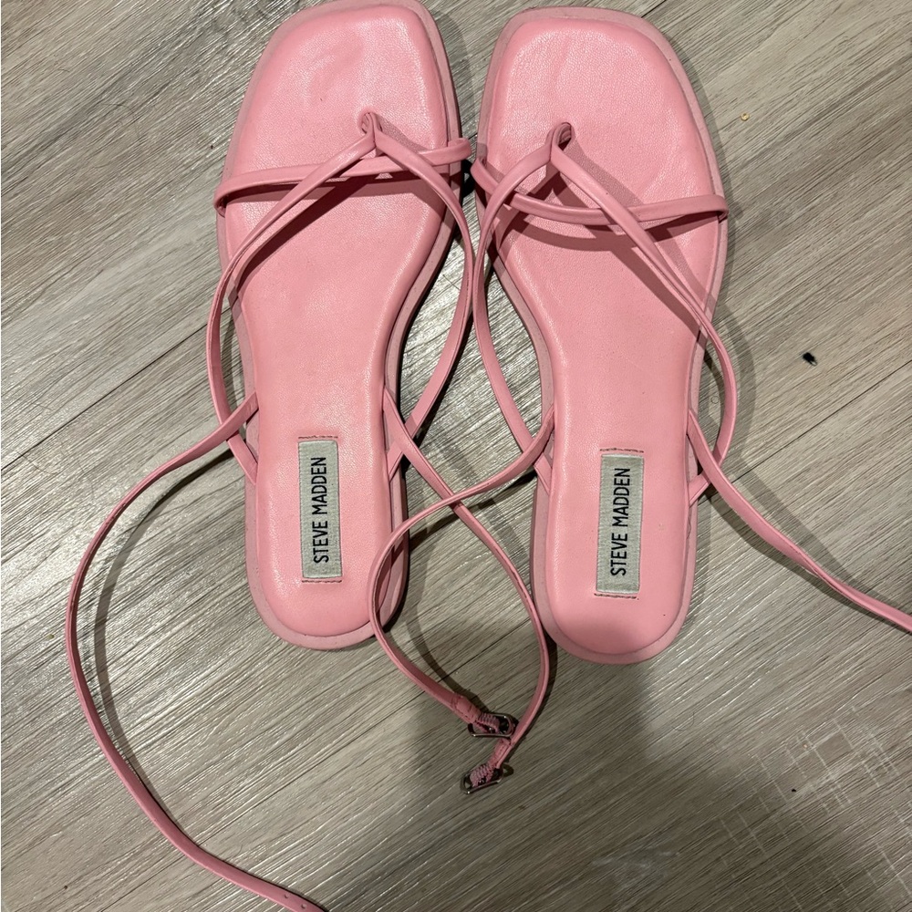 Steve Madden Blush Pink Strappy Sandals